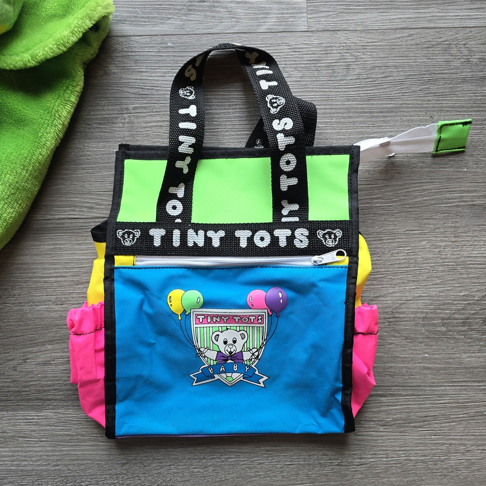 Colorful Tiny Tots Baby Bottle Bag